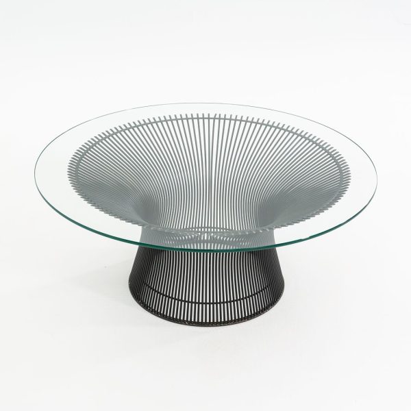 1960s Platner Coffee Table, Model 3714T by Warren Platner for Knoll with Bronzed Finish Discount