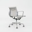 2010s Herman Miller Eames Aluminum Group Management Desk Chair in Grey Leather For Discount