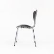 1998 Series 7 Chair, Model 3107 by Arne Jacobsen for Fritz Hansen in Ebonized Ash 15x Available Online Hot Sale