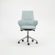 2018 Coalesse Steelcase Massaud Mid-Back Desk Chair with Integrated Arms and 5-Star Base, 5X Available Discount