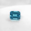 Gemstone Genuine Swiss Blue Topaz Emerald Cut loose Hot on Sale