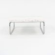 1970s Michael McCarthy for Cassina Tubular Steel Coffee Table in Marble 32 inch Online Sale