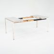 C. 1955 George Nelson for Herman Miller Extension Dining Table with White Laminate Top Model 5757 Online