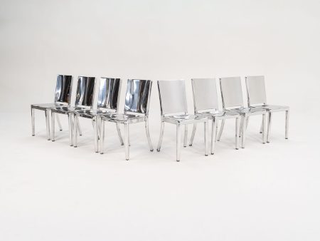 2000 Hudson Side Chair by Phillipe Starck for Emeco in Polished Aluminum, Limited Edition of 1000 Online now