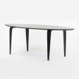 2010s Benjamin Cherner Oval Ebonized Walnut 84 x 38 in Dining Table For Discount