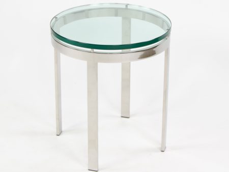 Venlo for Cumberland Glass and Stainless Side Table Fashion