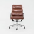 1996 Herman Miller Eames Soft Pad Executive Desk Chair in Brown Leather 8x Available For Discount