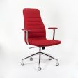 2006 Lotus Medium Back Desk Chair by Jasper Morrison for Cappellini in Red Fabric For Cheap