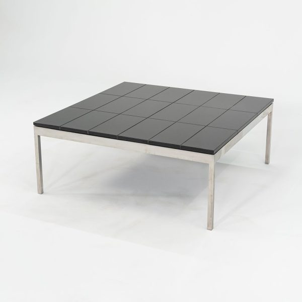 1974 Davis Allen and Gordon Bunshaft of SOM Coffee Table in Granite and Steel from Sears Tower 4x Available Online Sale