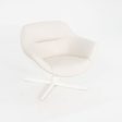 2015 Pair of Auckland 277 Lounge Chairs by Jean-Marie Massaud for Cassina in White Leather For Sale