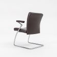 2003 Art Collection Arm Chair by Walter Knoll in Leather 10x Available For Cheap