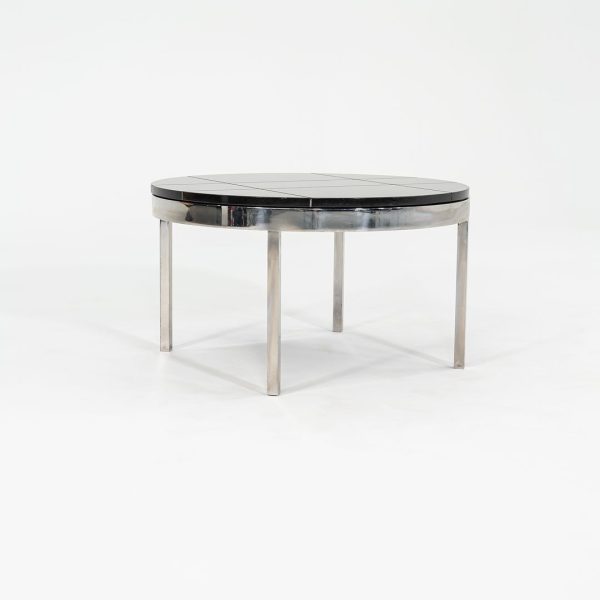 1974 Davis Allen and Gordon Bunshaft of SOM Coffee   End Table in Granite and Steel from Sears Tower 4x Available on Sale