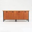 1990s Propeller Credenza Cabinet by Emanuela Frattini for Knoll International in Cherry Discount