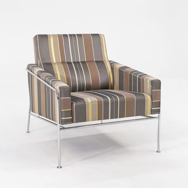 2005 Series 3300 Easy Chair by Arne Jacobsen for Fritz Hansen in Fabric 3x Available Online now