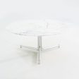 1968 T105 Dining Table by Preben Fabricius and Jorgen Kastholm for Kill International in White Marble and Aluminum Online Hot Sale