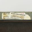 1973 Florence Knoll International Slipper Lounge Chair Brown Burnt Orange Fabric Online Hot Sale