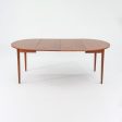 1970s Danish Extension Dining Table in Teak Attributed to Ib Kofod Larsen 42-84 inches For Sale