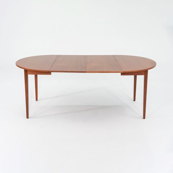 1970s Danish Extension Dining Table in Teak Attributed to Ib Kofod Larsen 42-84 inches For Sale