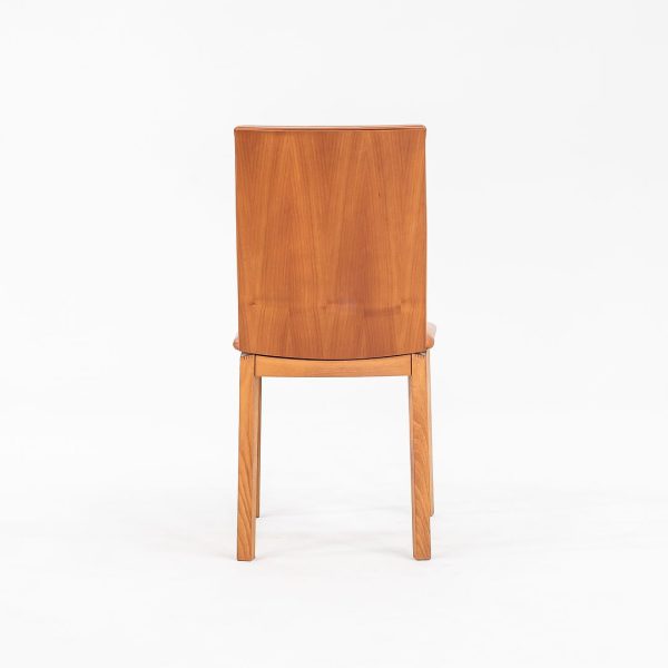 2000s Set of Six Per Hansbaek for Skovby SM51 Danish Cherry Wood and Leather Dining Chairs Hot on Sale