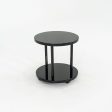 1980s Pace Collection Black Lacquered Occasional Table on Casters Sale