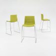 2010s Lievore Altherr Molina for Arper Catifa 46 Upholstered Counter Stool in Green Fabric 5x Available Discount