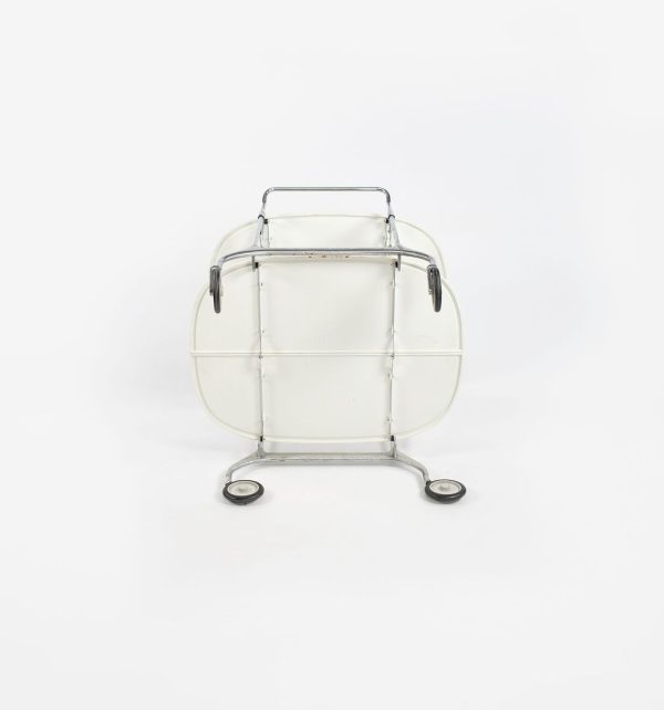 2009 Gastone Trolley Bar Cart   Tray Table, Model 4470 by Antonio Citterio and Glen Oliver Low for Kartell Steel, Chrome, Aluminum, Plastic, Paint, Rubber Discount