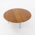 1951 Florence Knoll Associates 42 inch Parallel Bar Series Coffee Table Walnut For Discount