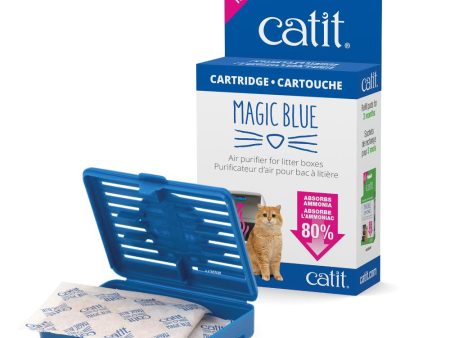 Catit Magic Blue Litter Box Odour Removing Cartridge Fashion