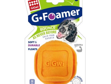 GiGwi G Foamer TPR Rubber Ball Orange Online Sale