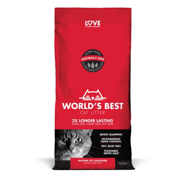 World s Best Multiple Cat Clumping Formula Cat Litter Fashion