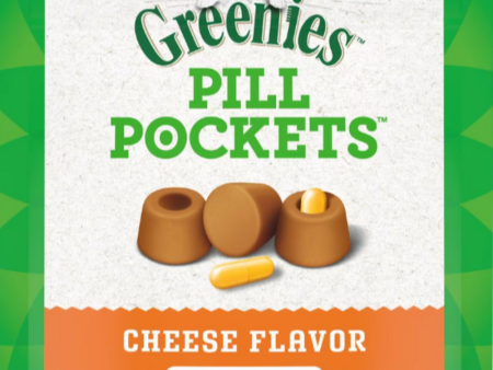 Greenies Pill Pockets Canine Cheese Flavor Dog Treats For Cheap