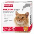 Beaphar WORMclear for Cats Worming Spot-On Solution x 2 Supply