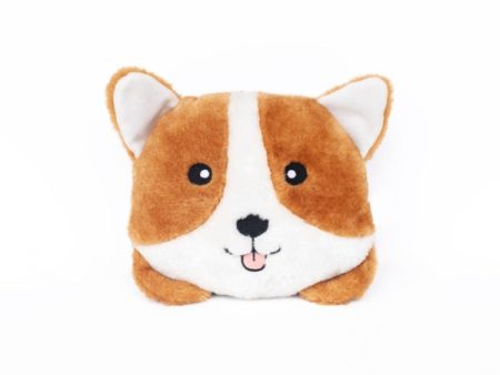 ZippyPaws Squeakie Buns Corgi Plush Dog Toy For Cheap