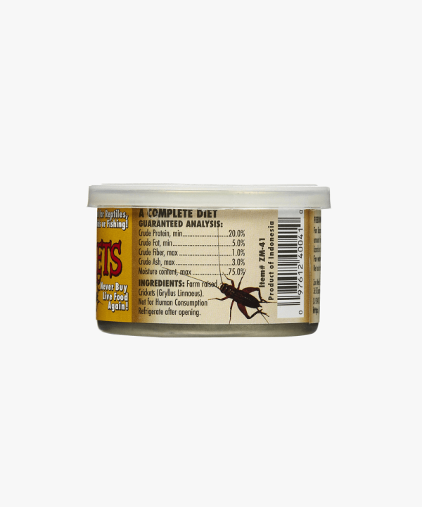 Zoo Med Can O’ Crickets Reptile & Bird Food on Sale