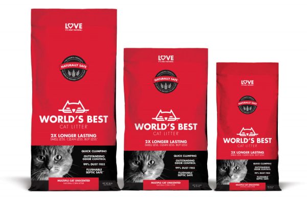 World s Best Multiple Cat Clumping Formula Cat Litter Fashion