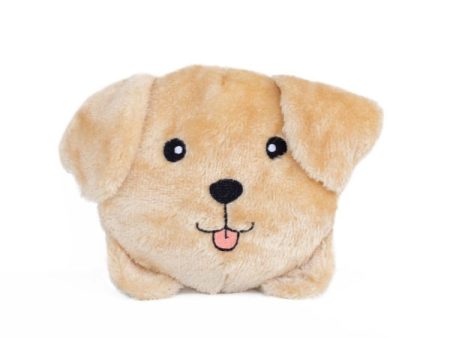 ZippyPaws Squeakie Buns Yellow Lab Plush Dog Toy Supply