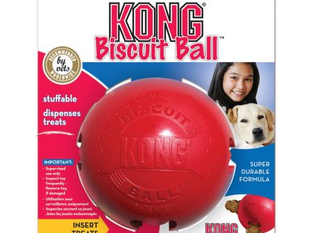 KONG Biscuit Ball Dog Toy on Sale