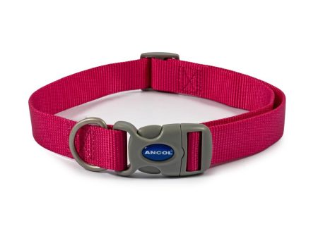 Ancol Dog & Puppy Collars Nylon Pink 3 Sizes Online Hot Sale