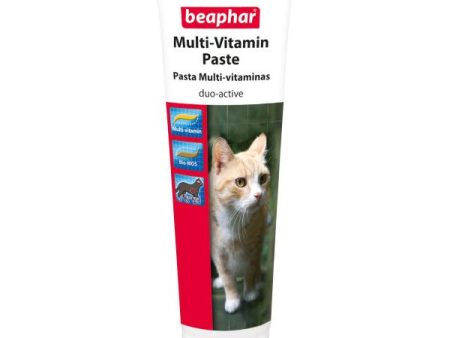 Beaphar Multi-Vitamin Paste Cat Treat 100g Fashion