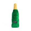 ZippyPaws Happy Hour Crusherz Champagne Plush Dog Toy Cheap