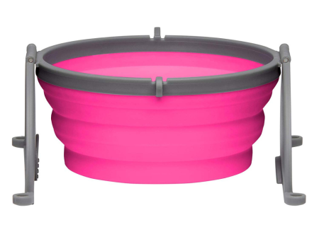 Loving Pets Pink Bella Travel Bowl Online Hot Sale