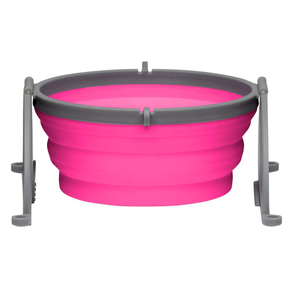 Loving Pets Pink Bella Travel Bowl Online Hot Sale