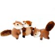 ZippyPaws Miniz Chipmunks 3-Pack Plush Dog Toys Fashion