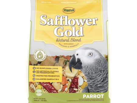 Higgins Safflower Gold Parrot Food Hot on Sale