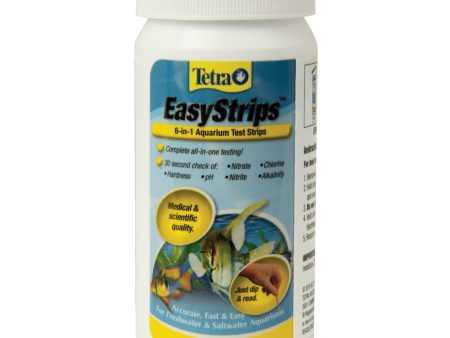 Tetra EasyStrips 6-in-1 Freshwater & Saltwater Aquarium Test Strips Discount