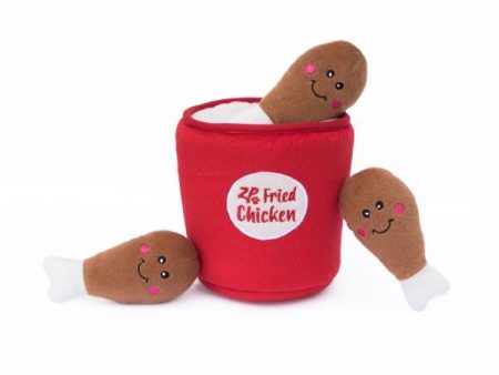 ZippyPaws Zippy Burrow Chicken Bucket Hide & Seek Puzzle Dog Toy Fashion