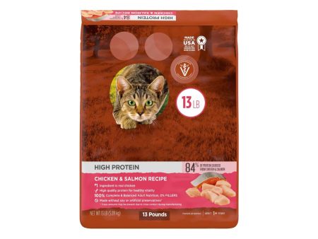 Health Chicken & Salmon Recipe Dry Cat Food For Cheap