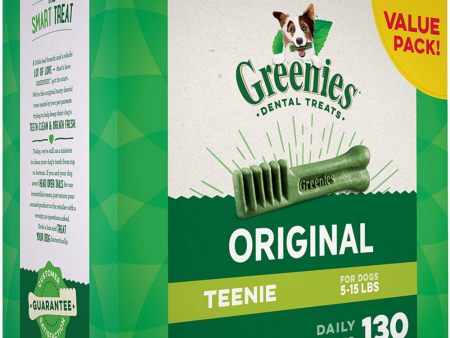 Greenies Teenie Original Dental Dog Chews For Discount