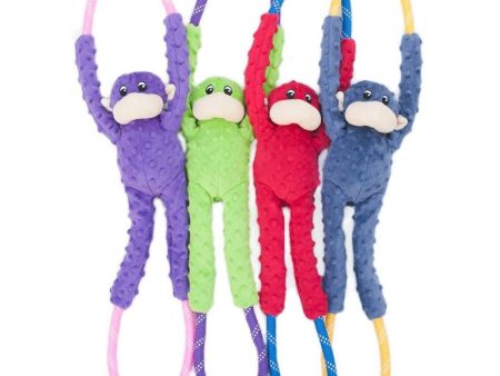 ZippyPaws Monkey RopeTugz Plush Dog Toy Online Hot Sale