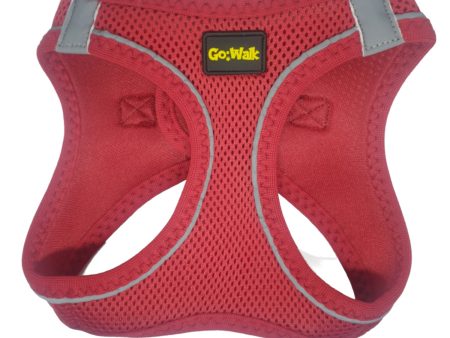 Go WALK Dog Airmesh Harnesses Red 5 Sizes on Sale